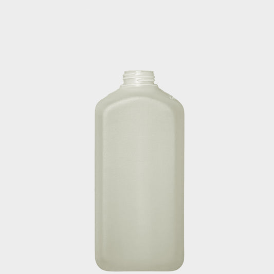 Rechteckflasche FVK - rHDPE - 500 ml