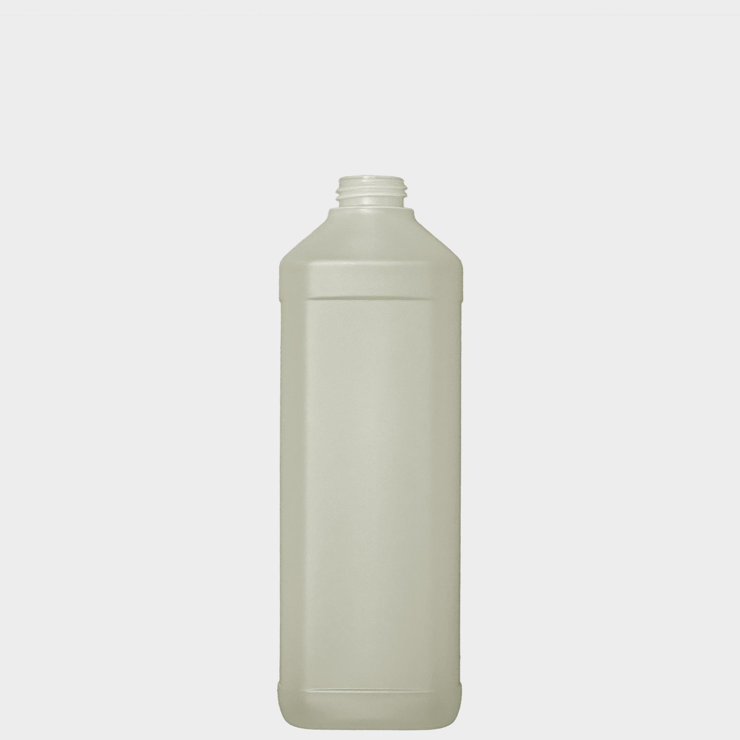 Rechteckflasche FOM - rHDPE - 500 ml