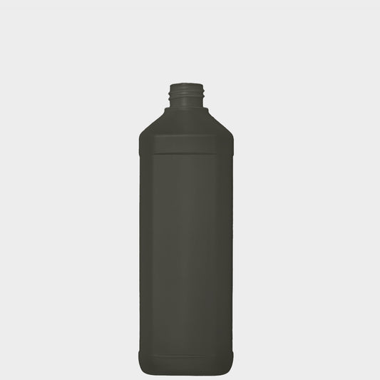 Rechteckflasche FOM - rHDPE - 500 ml
