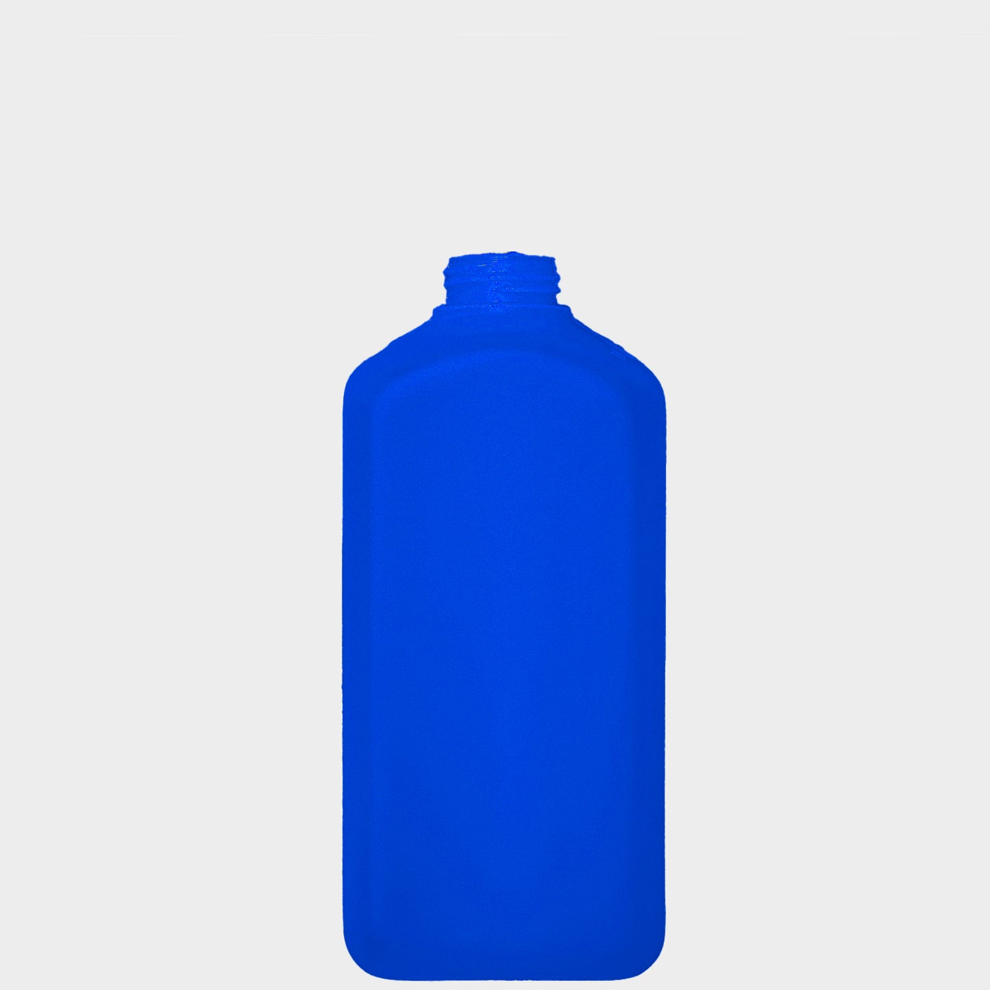 Rechteckflasche FVK - rHDPE - 500 ml