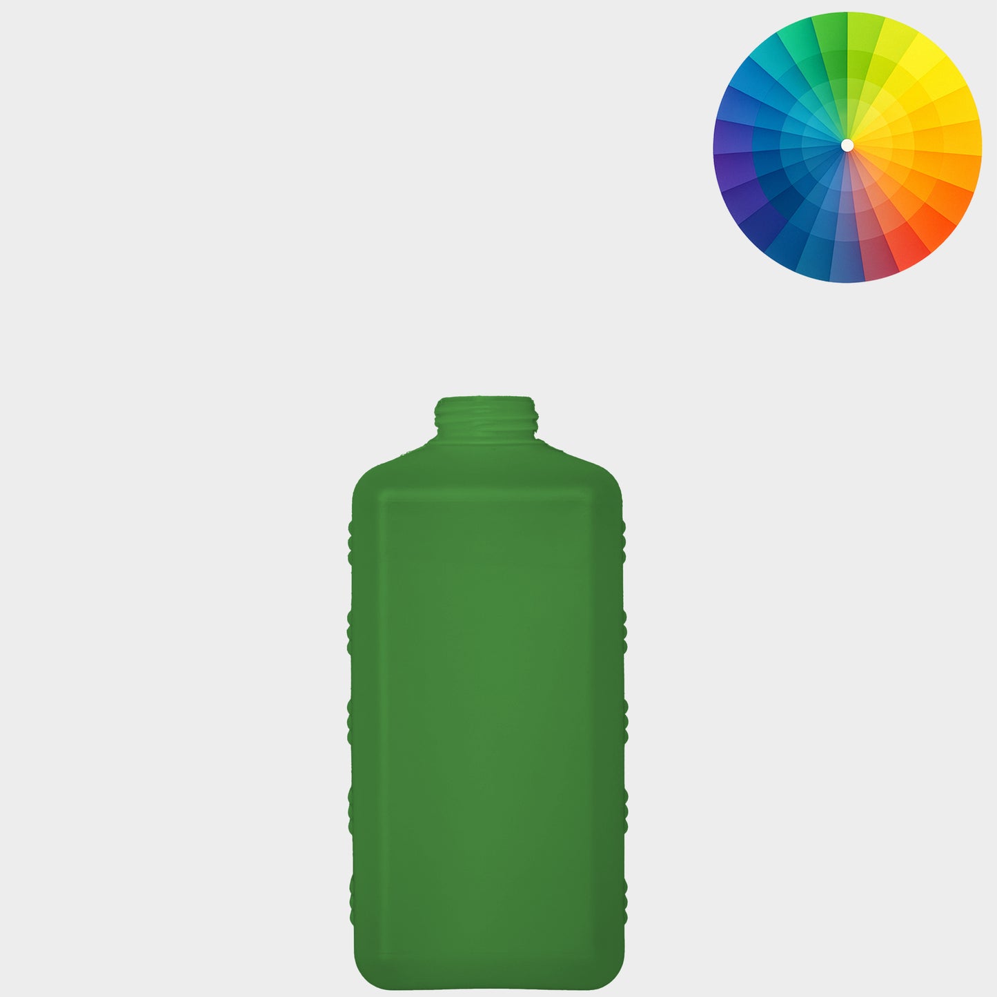 Rechteckflasche ANGOLO - rHDPE - 500 ml