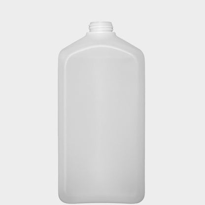 Rechteckflasche FVK - HDPE - 1000 ml