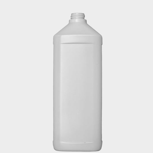Rechteckflasche FOM - HDPE - 1000 ml