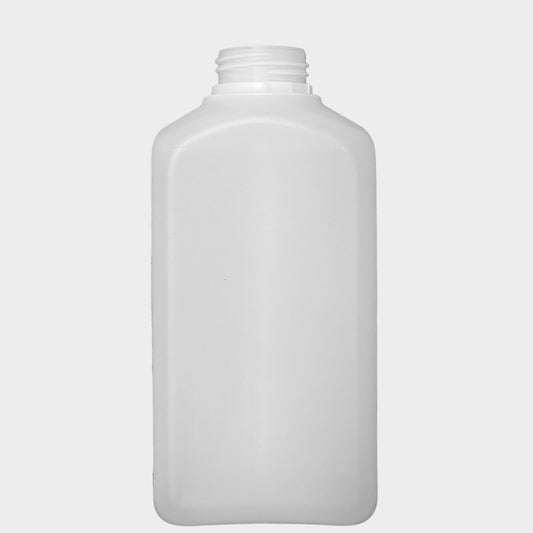 Rechteckflasche FVK - HDPE - 1000 ml