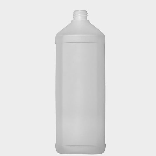 Rechteckflasche FOM - HDPE - 1000 ml