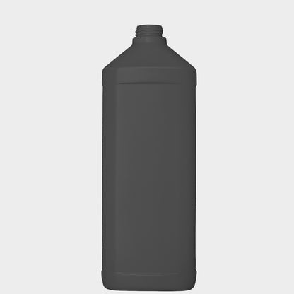 Rechteckflasche FOM - HDPE - 1000 ml