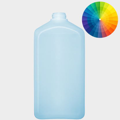 Rechteckflasche FVK - HDPE - 1000 ml