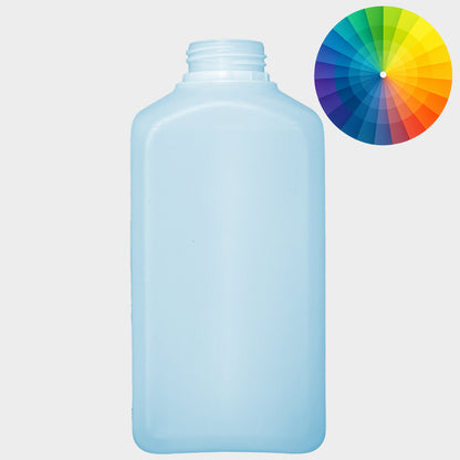 Rechteckflasche FVK - HDPE - 1000 ml