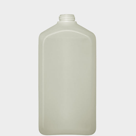 Rechteckflasche FVK - rHDPE - 1000 ml