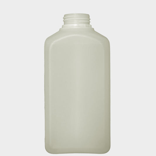 Rechteckflasche FVK - rHDPE - 1000 ml