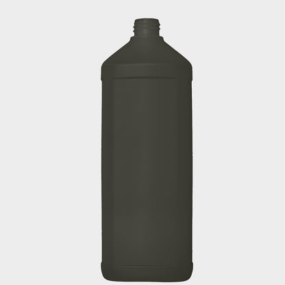Rechteckflasche FOM - rHDPE - 1000 ml
