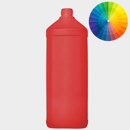 Rechteckflasche FOM - rHDPE - 1000 ml