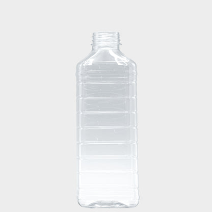 Rechteckflasche MILCH - PET - 1000 ml