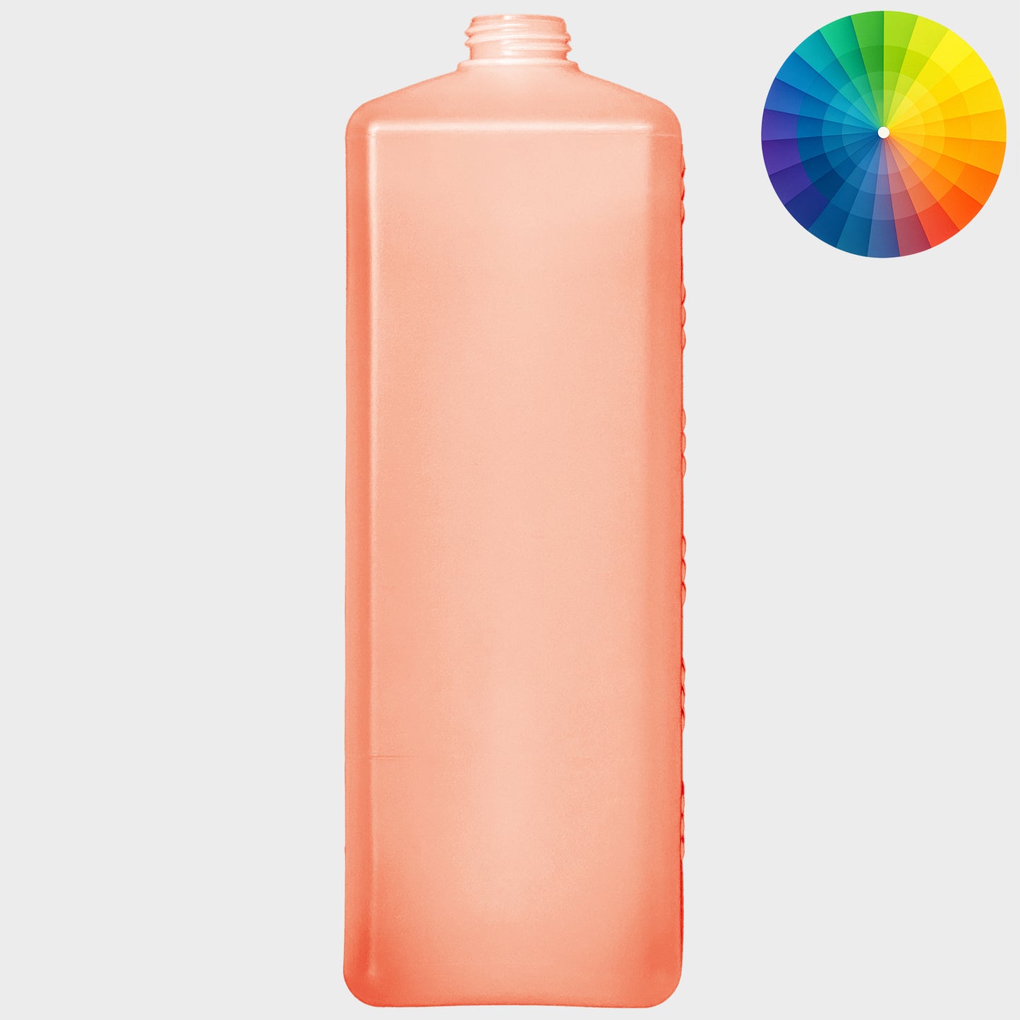Rectangular Bottle ANGOLO - HDPE - 1250 ml - 28/168