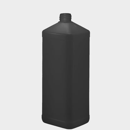 Rechteckflasche FOM - rHDPE - 1500 ml