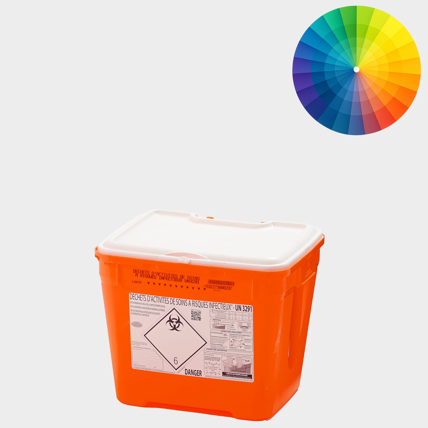 Entsorgungsbehälter PACAZUR UN - PP - 30000 ml