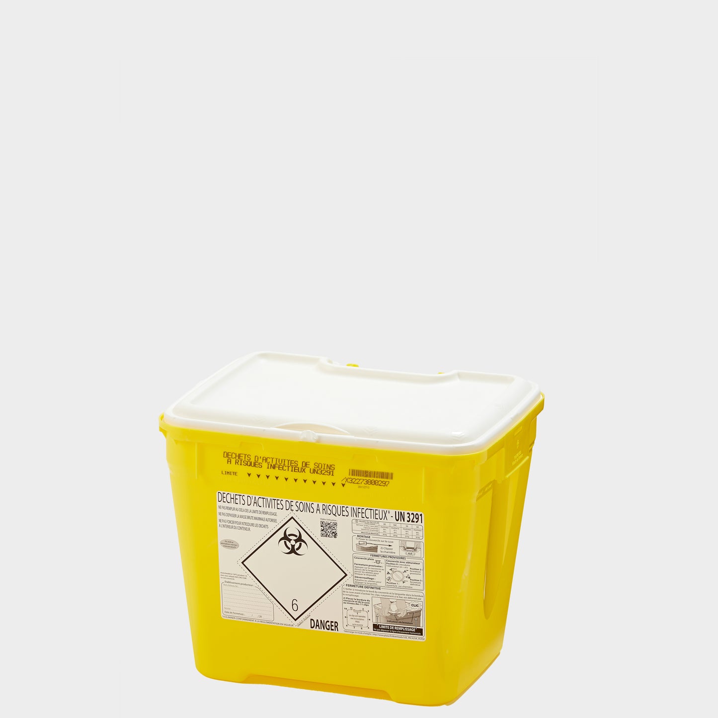 Entsorgungsbehälter PACAZUR UN - rPP (33 %) - 30000 ml