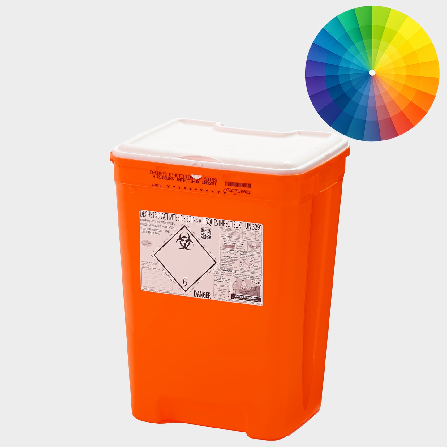 Entsorgungsbehälter PACAZUR UN - PP - 50000 ml