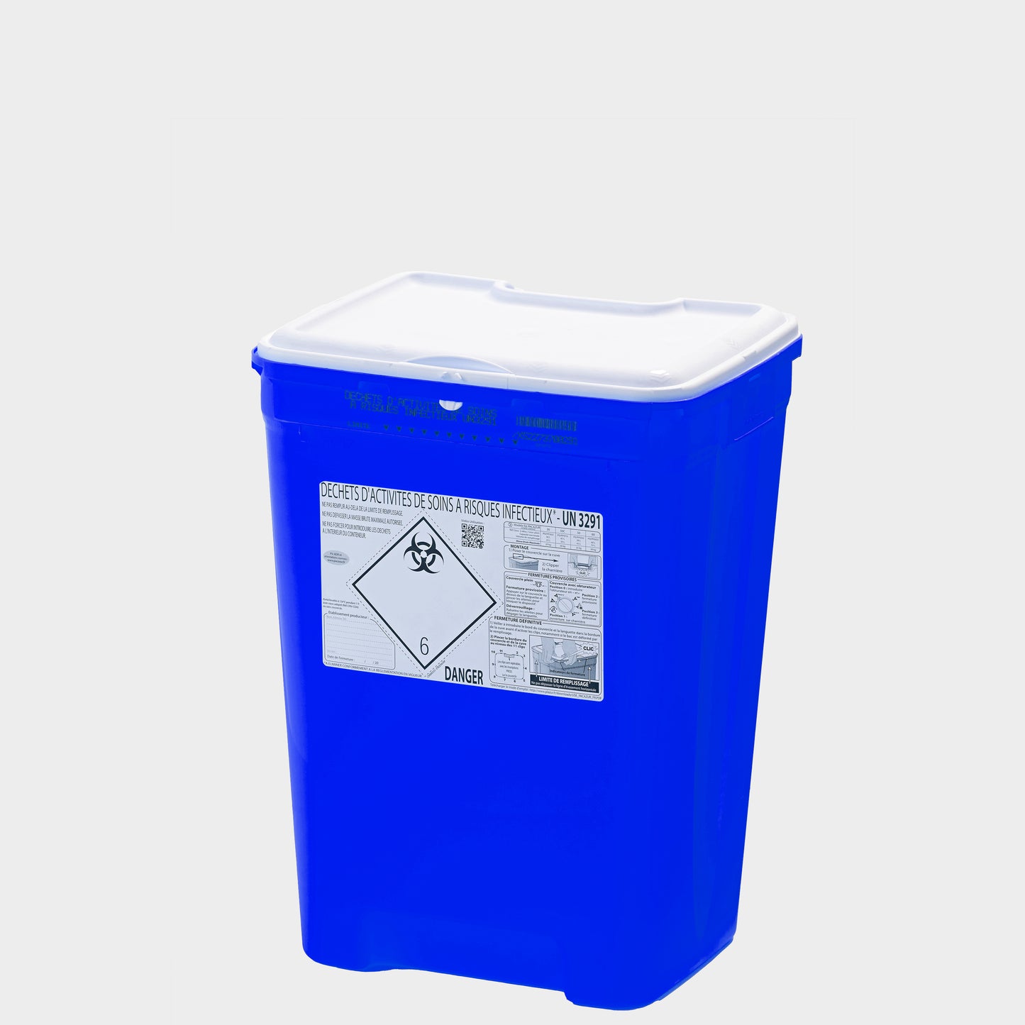 Entsorgungsbehälter PACAZUR UN - rPP (33 %) - 50000 ml