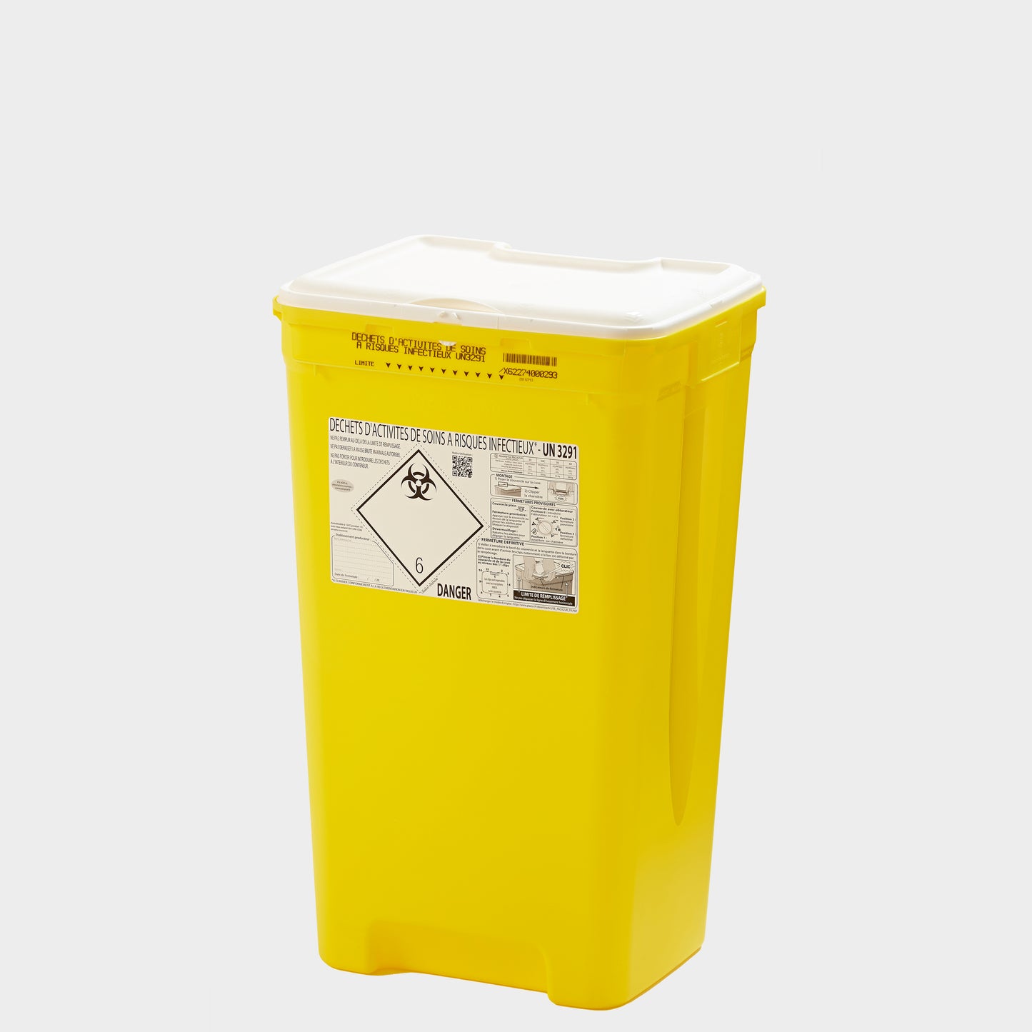 Entsorgungsbehälter PACAZUR UN - rPP 33 %) - 60000 ml