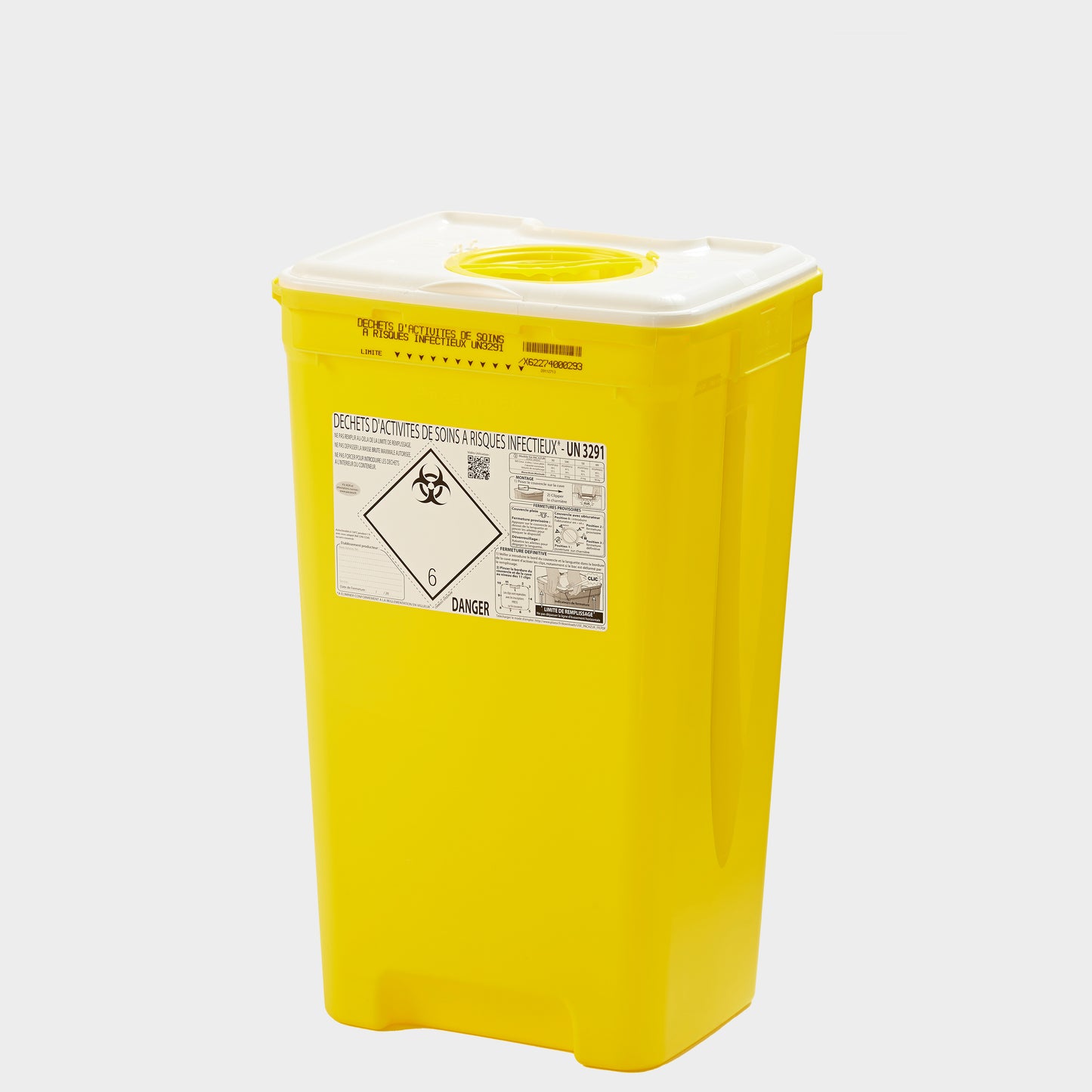 Entsorgungsbehälter PACAZUR UN - rPP (33 %) - 60000 ml