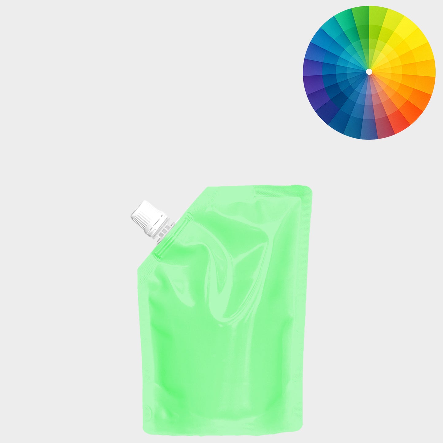 Standbodenbeutel SUP - PE Mono - 250 ml - Spout seitlich