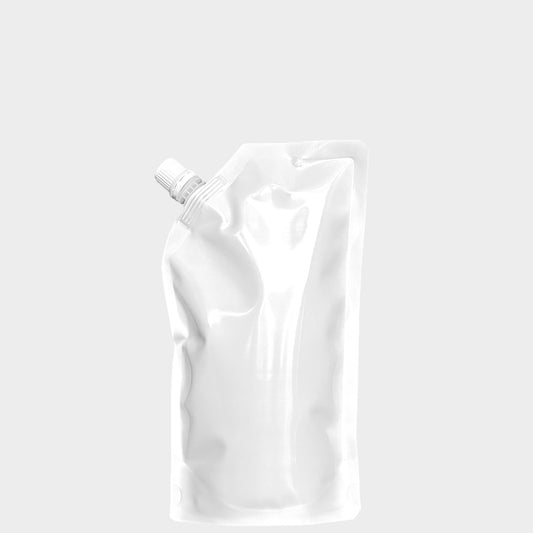 Standbodenbeutel SUP - PE Mono - 500 ml - Spout seitlich