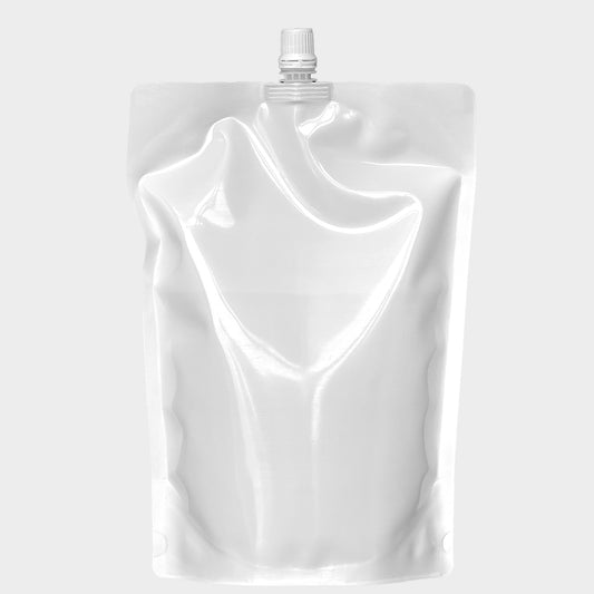 Standbodenbeutel SUP - PE Mono - 1000 ml - Spout mittig