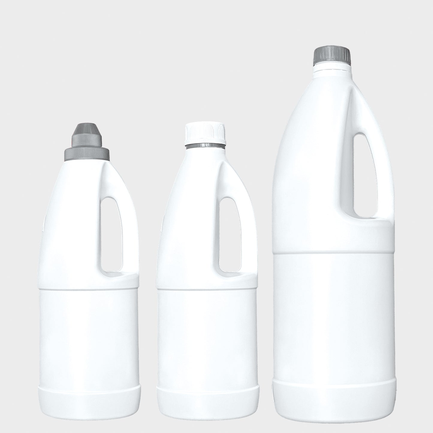 Griffflasche CHEMICA - rHDPE - 2000 ml