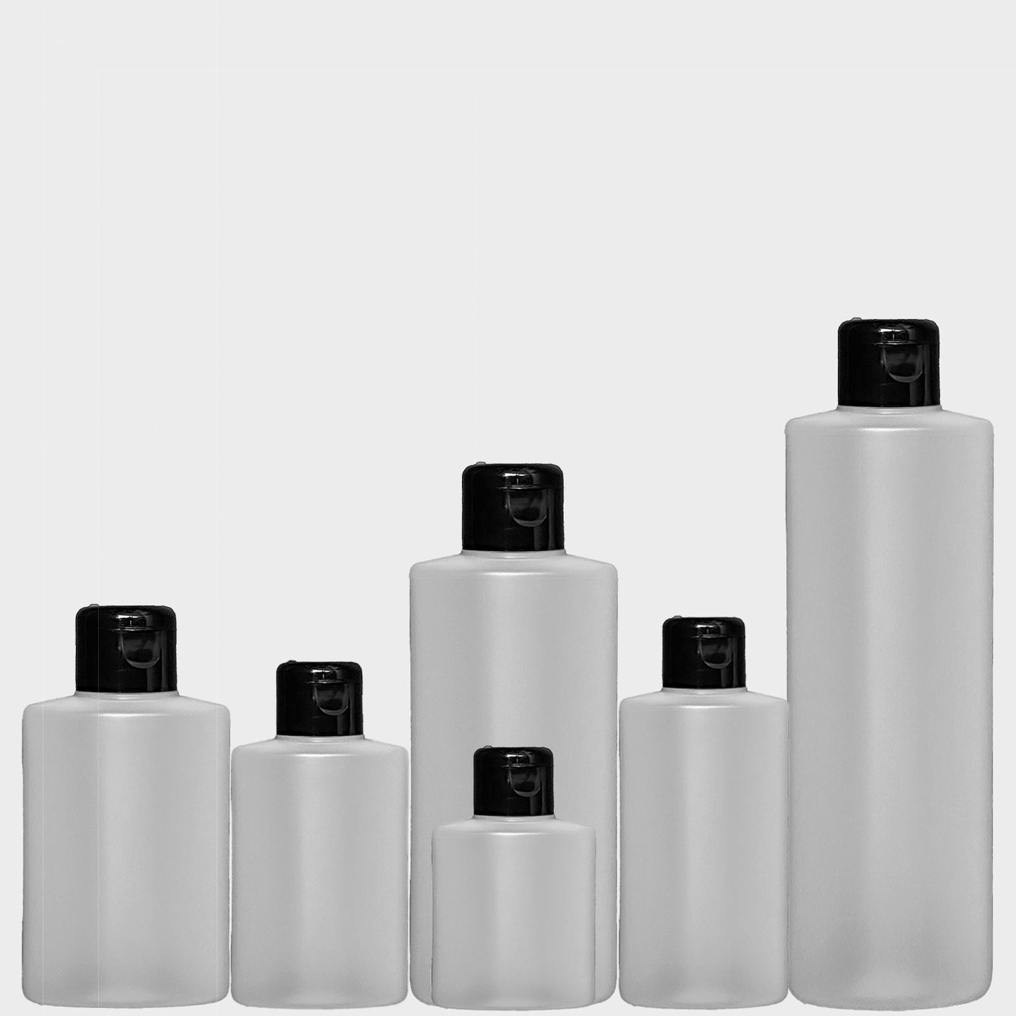 Ovalflasche COMO - HDPE - 75 ml