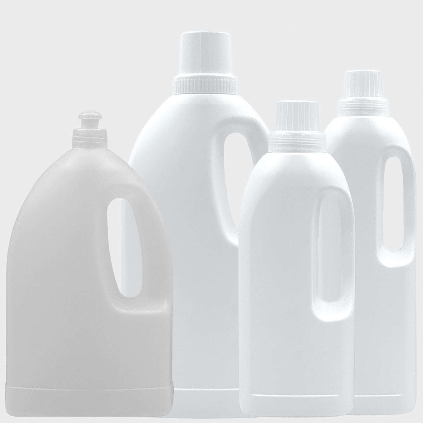 Griffflasche DOMO - HDPE - 1500 ml