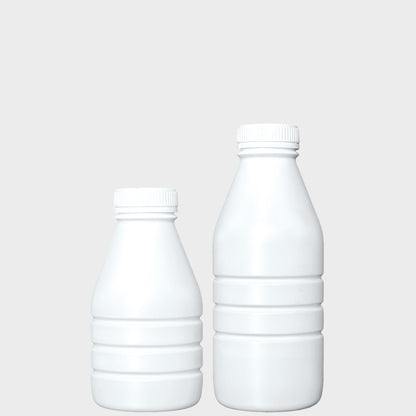 Rundflasche MOLKE - HDPE - 330 ml