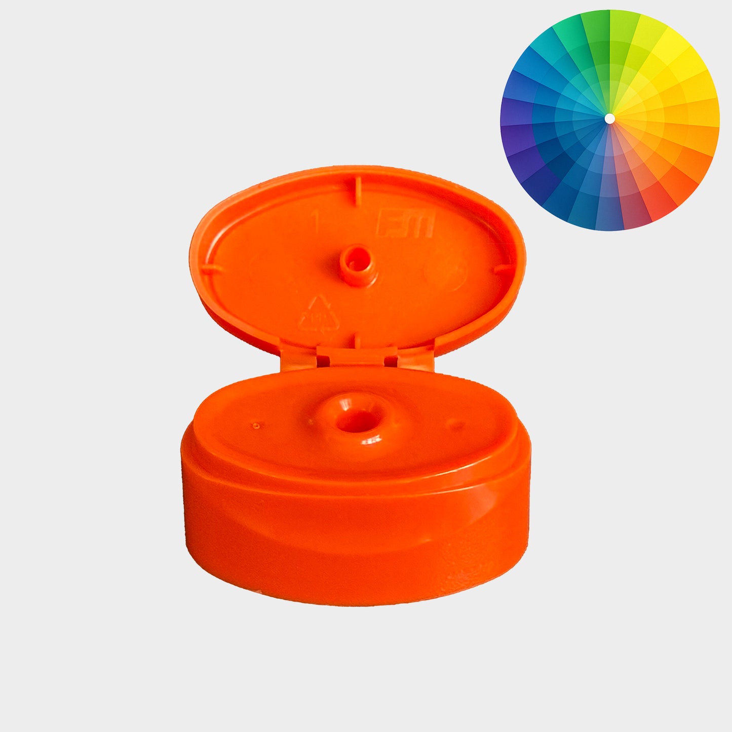 Ovalflasche VACANZA - HDPE - 50 ml